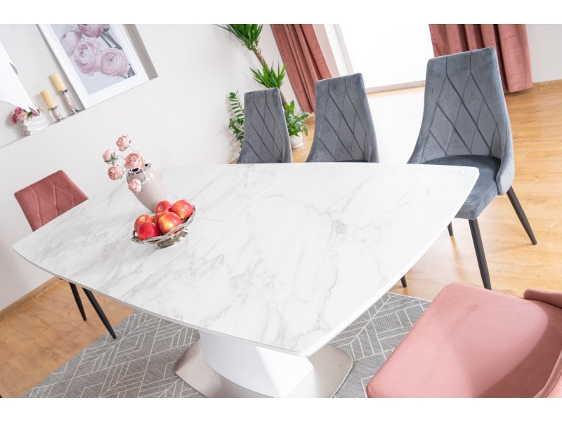 Esstisch Ausziehbarer Savier II Weiß (3)