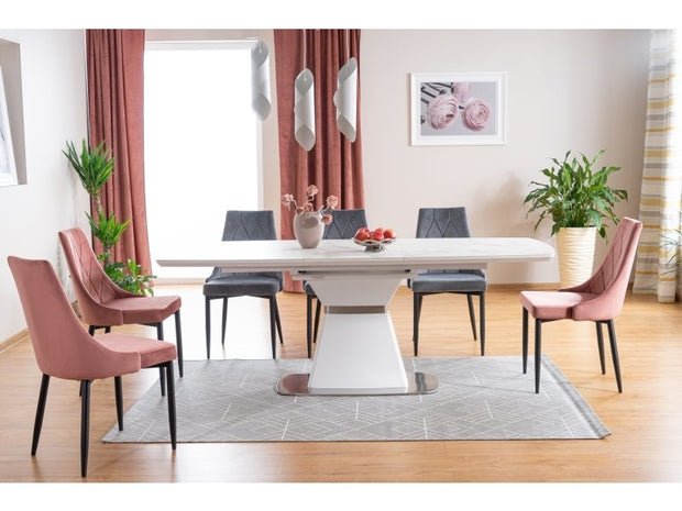 Esstisch Ausziehbarer Savier II Weiß (1)