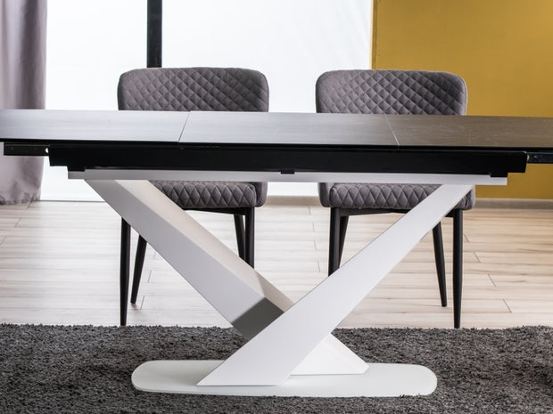 Esstisch Ausziehbarer Cassian II Graphit (9)