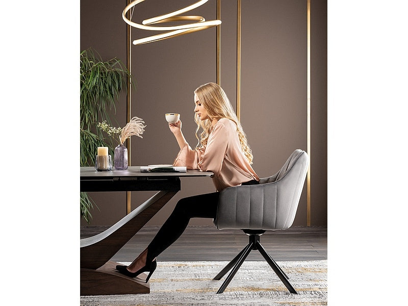 Esstisch Ausziehbarer Dorsey Grau (6)