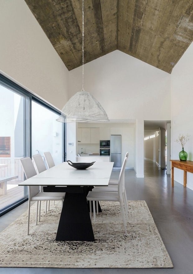 Esstisch Ausziehbarer Blazar Marmor (1)