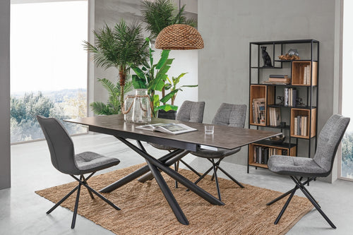 Esstisch Ausziehbarer Seyfert Large Cappuccino (1)