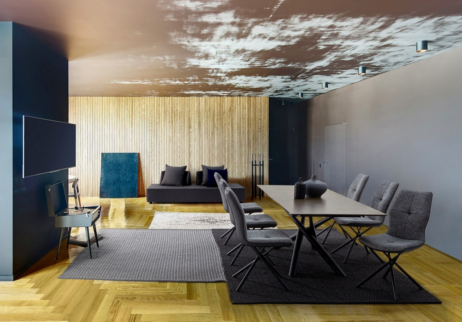 Esstisch Ausziehbarer Seyfert Large Cappuccino (2)