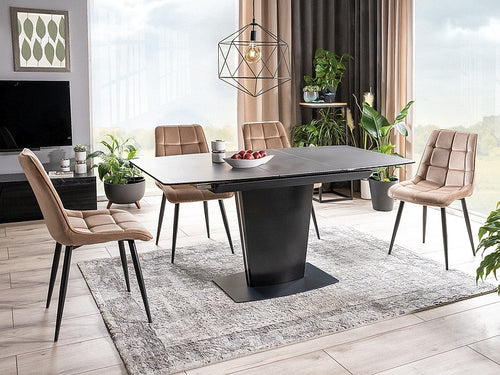 Esstisch Ausziehbarer Brian Schwarz (1)