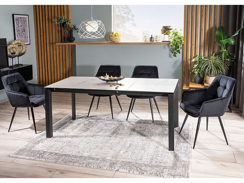 Esstisch Ausziehbarer Metrapolaris Weiß (1)