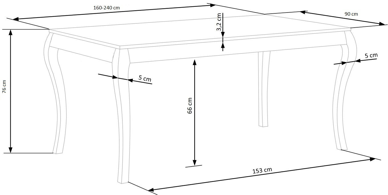 Esstisch Ausziehbarer Wynton Eiche (17)