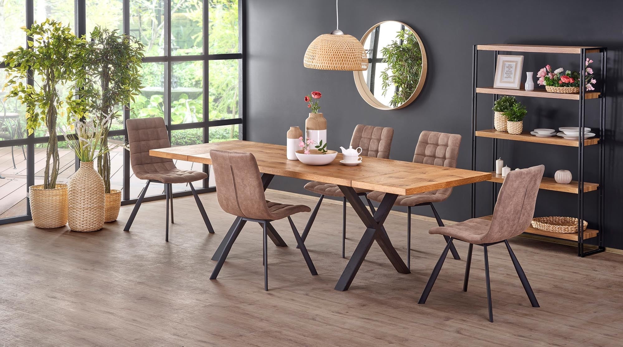 Esstisch Ausziehbarer Xenos Eiche (1)