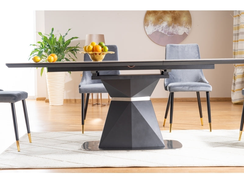 Esstisch Ausziehbarer Corentin Grau (2)