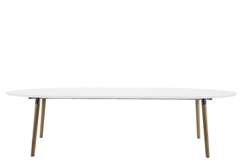 Esstisch Ausziehbarer Belina Weiß