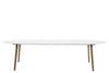 Esstisch Ausziehbarer Belina Weiß