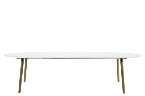 Esstisch Ausziehbarer Belina Weiß