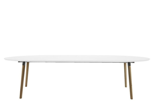 Esstisch Ausziehbarer Belina Weiß