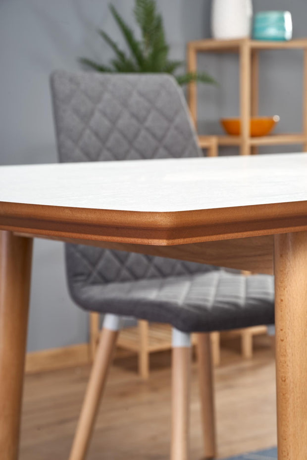 Esstisch Ausziehbarer Brayden Weiß (6)