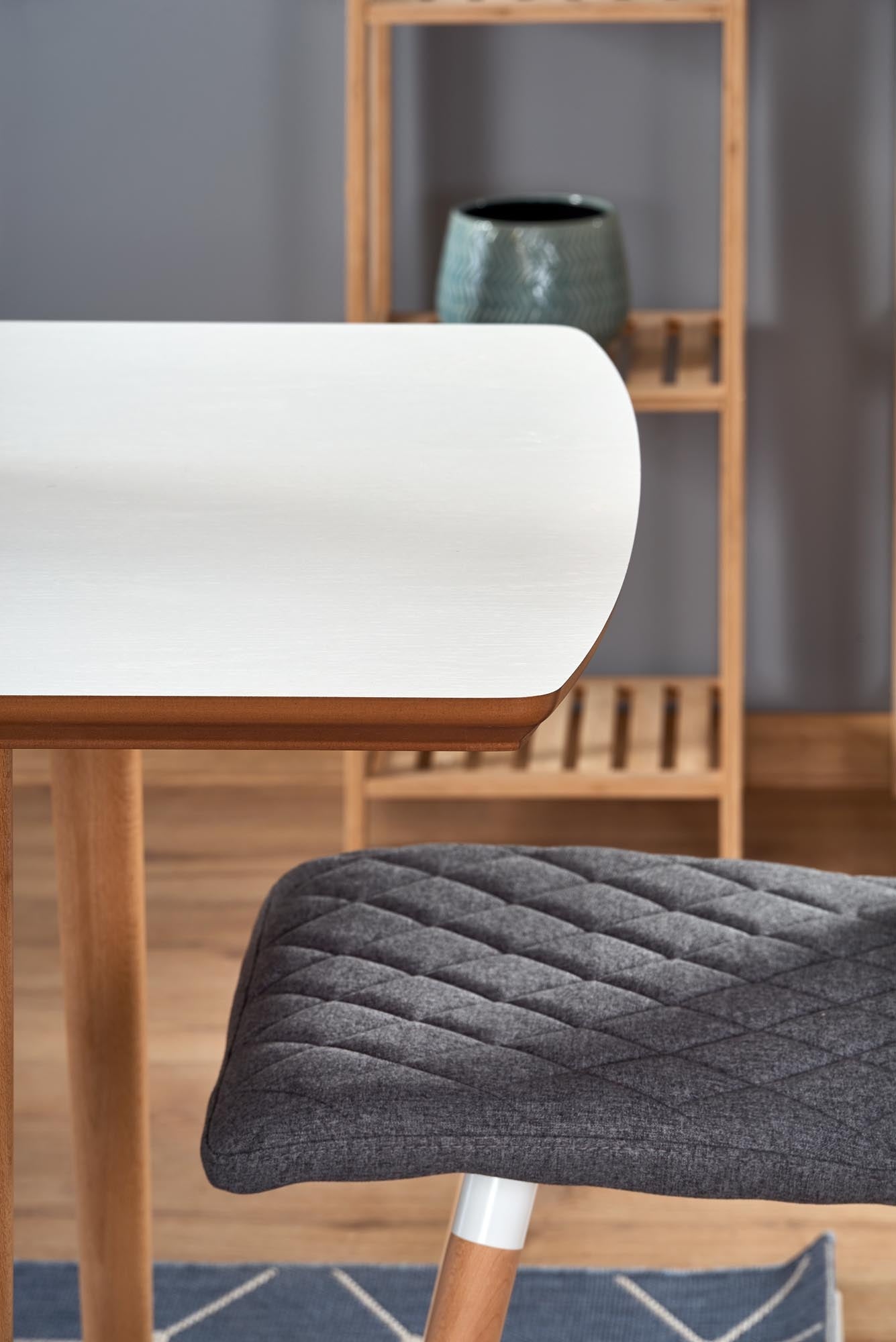 Esstisch Ausziehbarer Brayden Weiß (4)