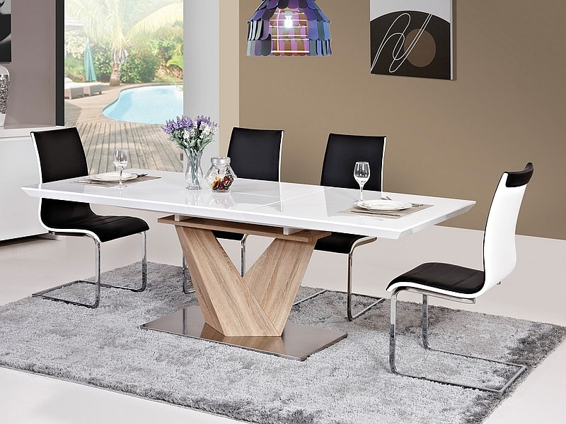 Esstisch Ausziehbarer Alric Weiß (1)