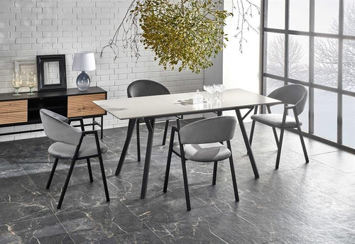 Esstisch Ausziehbarer Ballari II Grau (1)