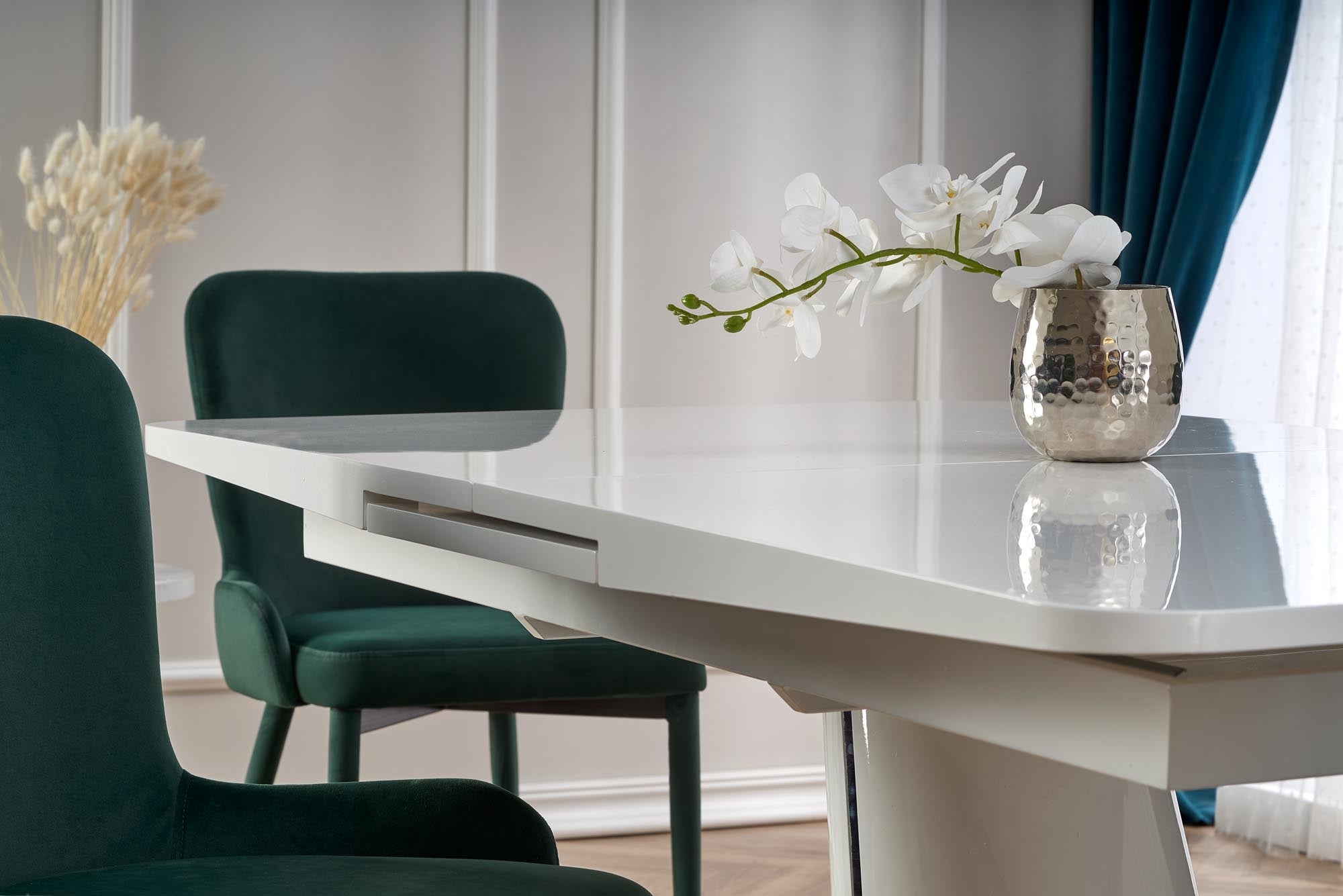 Esstisch Ausziehbarer Odette Weiß (3)