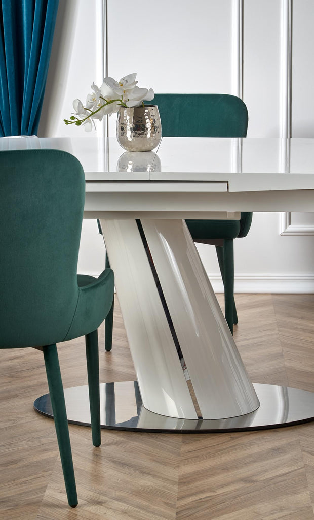 Esstisch Ausziehbarer Odette Weiß (5)