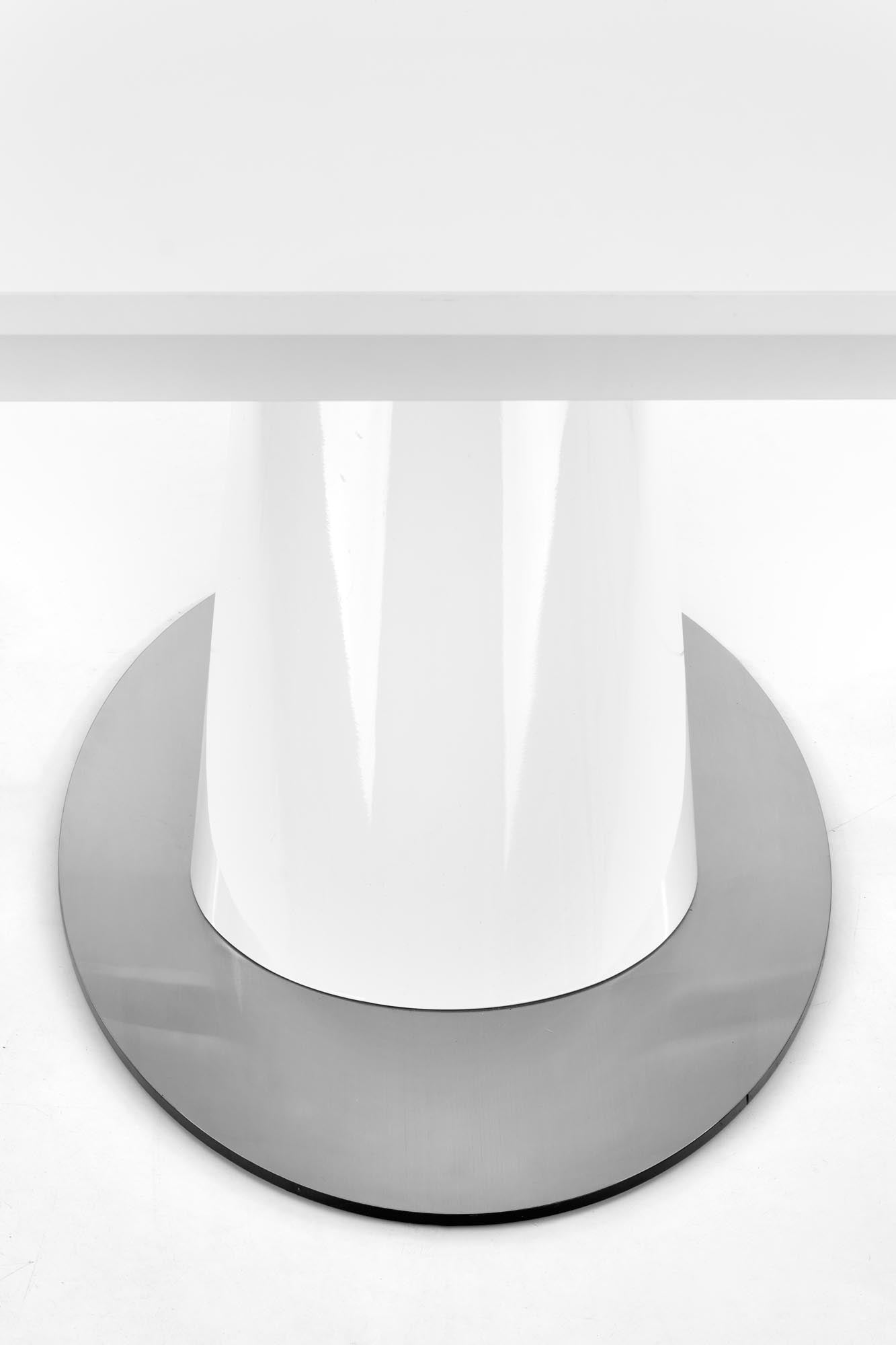 Esstisch Ausziehbarer Odette Weiß (13)