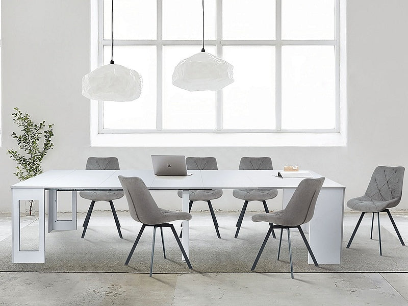 Esstisch Ausziehbarer Reiki Weiß (1)