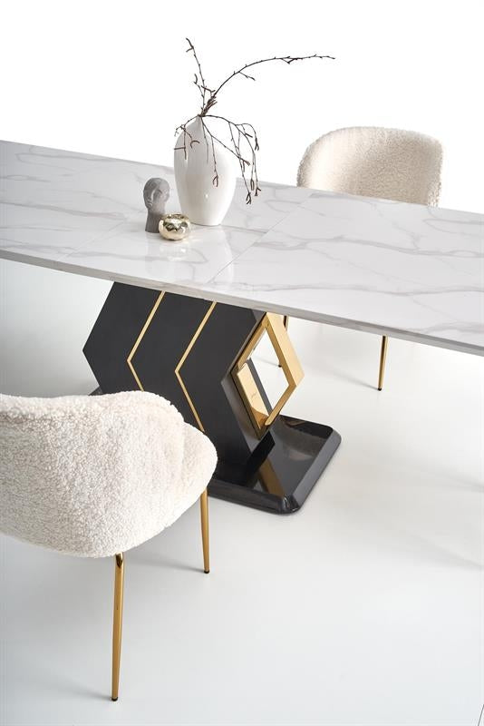 Esstisch Ausziehbarer Vinnie Marmor (5)