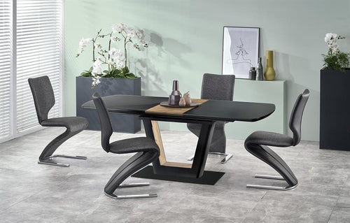 Esstisch Ausziehbarer Farley Schwarz