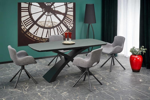 Esstisch Ausziehbarer Silvanis Grau (1)