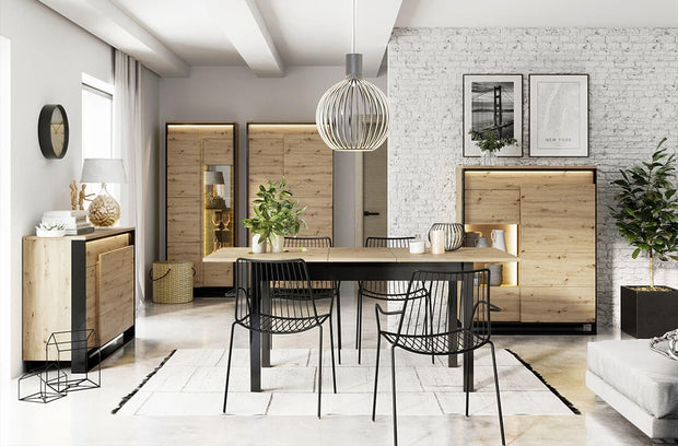 Esstisch Ausziehbarer Quant 10 Eiche (5)