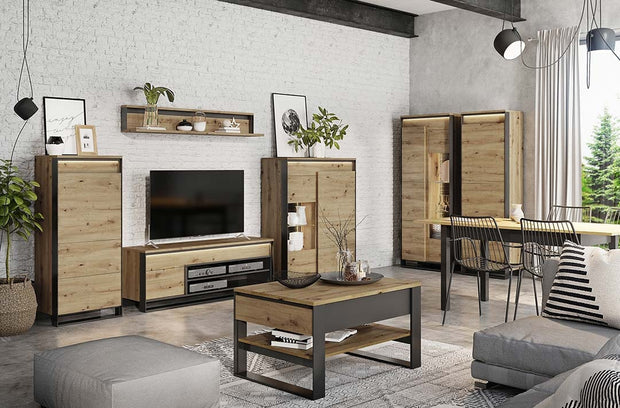 Esstisch Ausziehbarer Quant 10 Eiche (4)