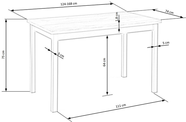 Esstisch Ausziehbarer Gregorio Eiche (13)
