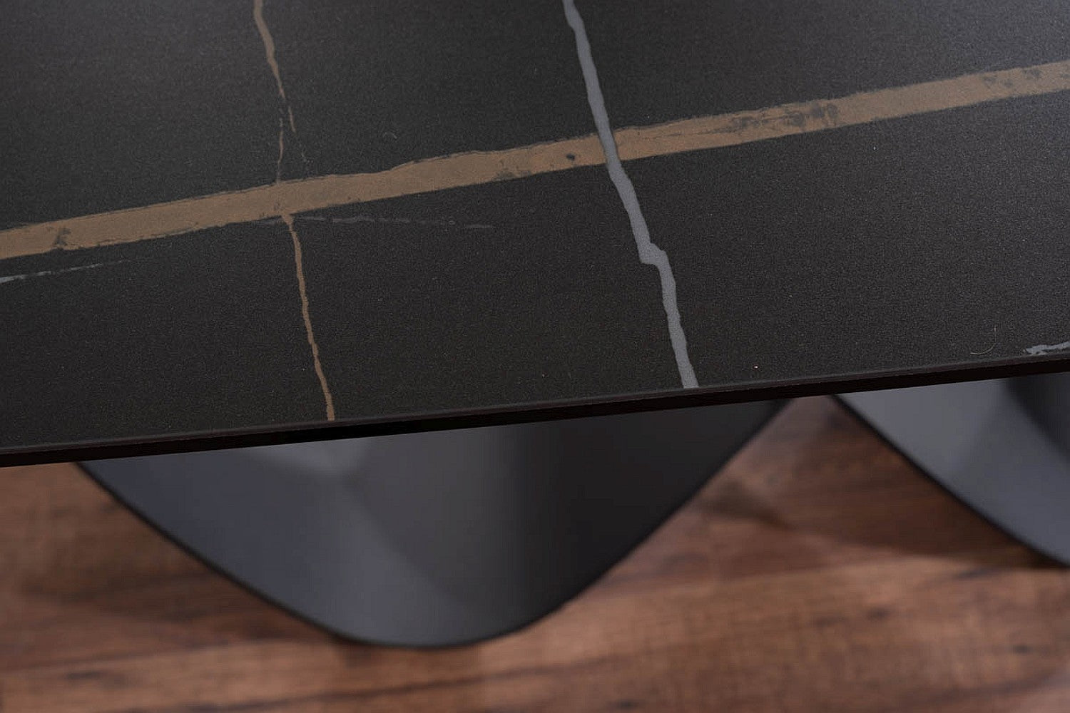 Esstisch Ausziehbarer Infamy Schwarz (4)