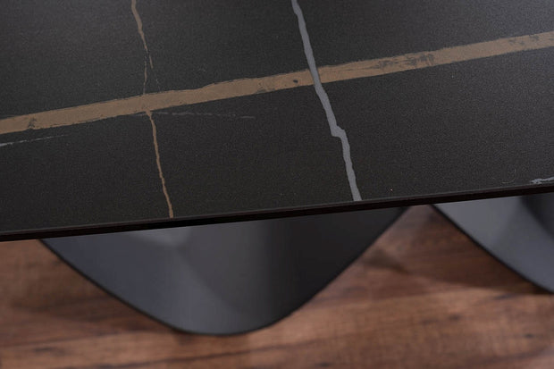 Esstisch Ausziehbarer Infamy Schwarz (4)