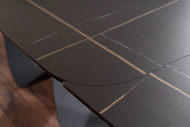 Esstisch Ausziehbarer Infamy Schwarz (6)