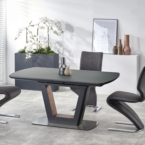 Esstisch Ausziehbarer Bilotari Anthrazit (1)