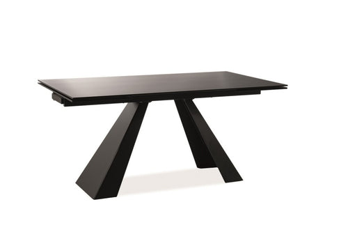 Esstisch Ausziehbarer Samael Schwarz (1)