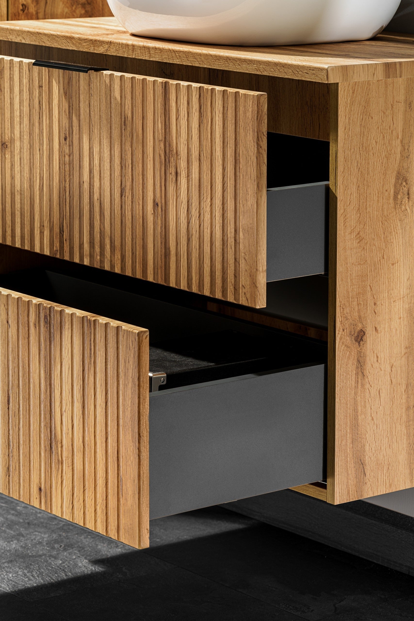 Badmöbel Set Adel Eiche, 5-teilig (9)