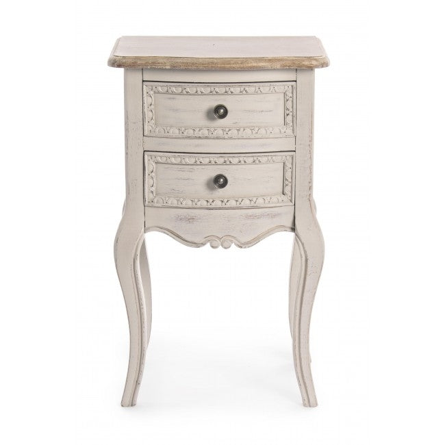 Beistelltisch Clarisse Elfenbein (1)