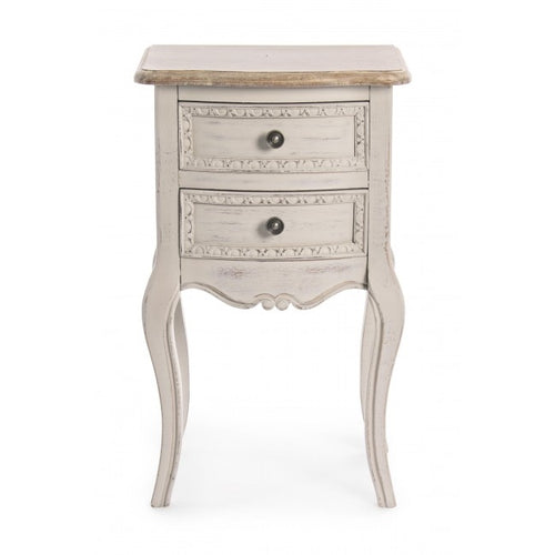 Beistelltisch Clarisse Elfenbein (1)