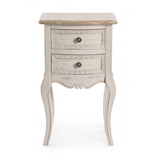 Beistelltisch Clarisse Elfenbein (1)