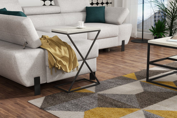 Beistelltisch Dotis Schwarz (2) & WRSLPL-DODATKI-LAMINAT-DOTI-CZARNY