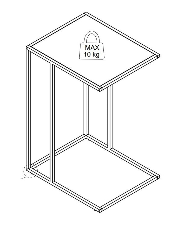 Beistelltisch Infinity Schwarz (9)