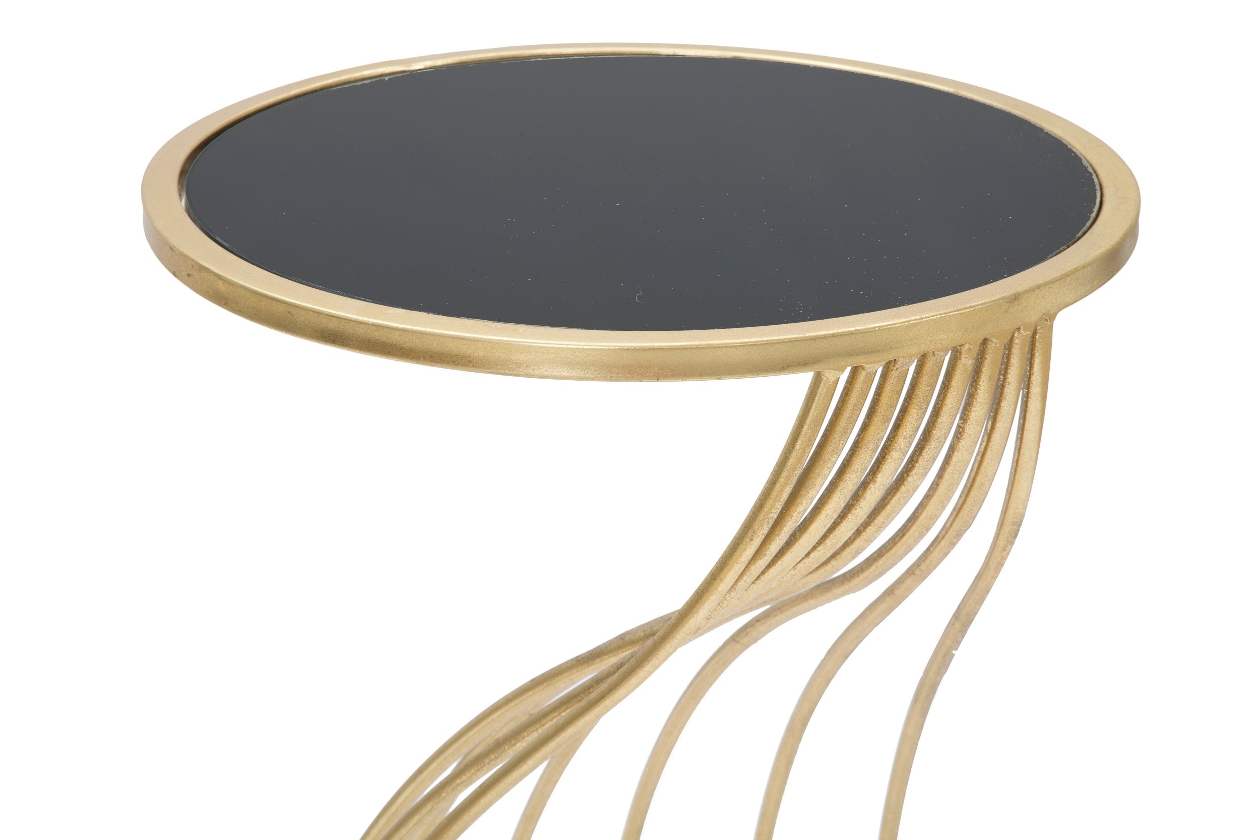 Beistelltisch Flush Glam Small Schwarz (6)