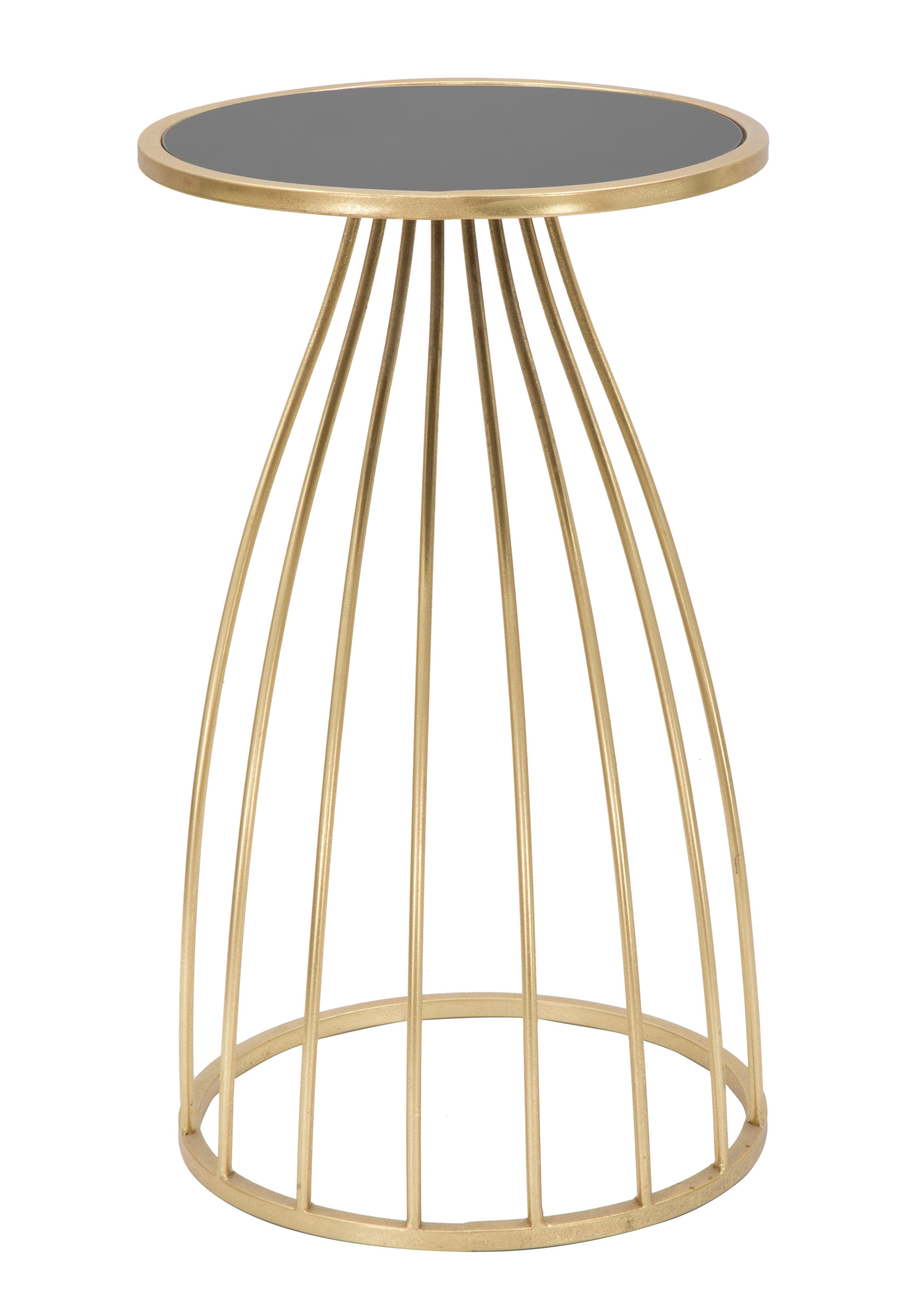 Beistelltisch Flush Glam Small Schwarz (4)