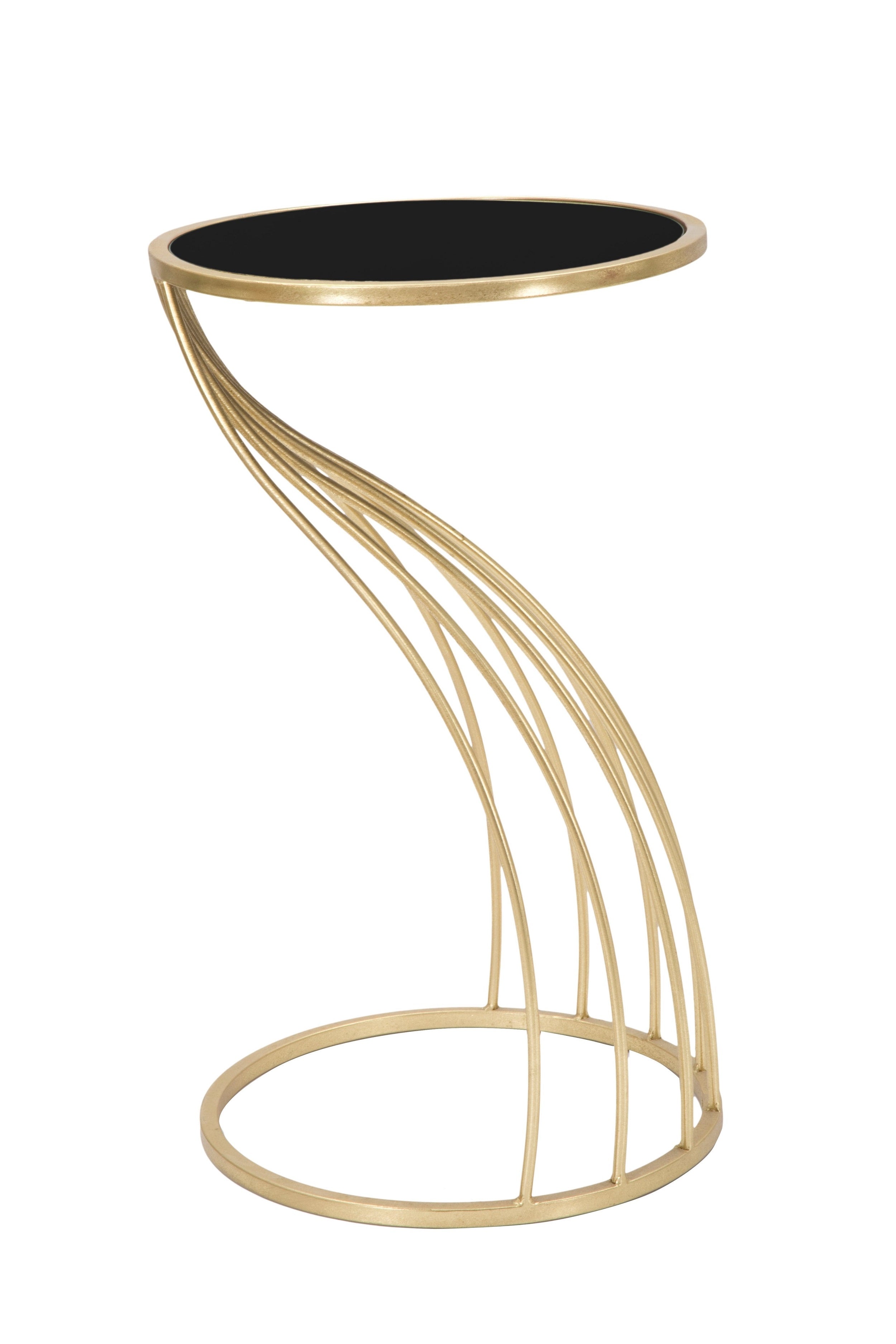 Beistelltisch Flush Glam Small Schwarz