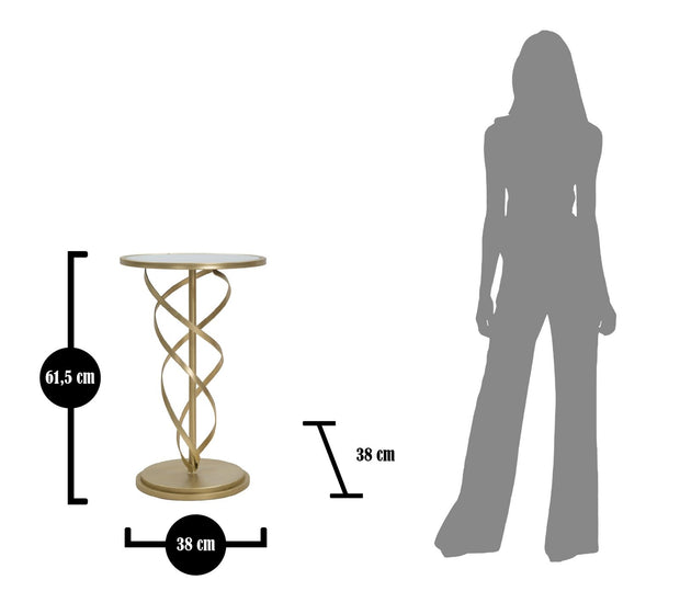 Beistelltisch Glam Spiral Mehrfarben (5)