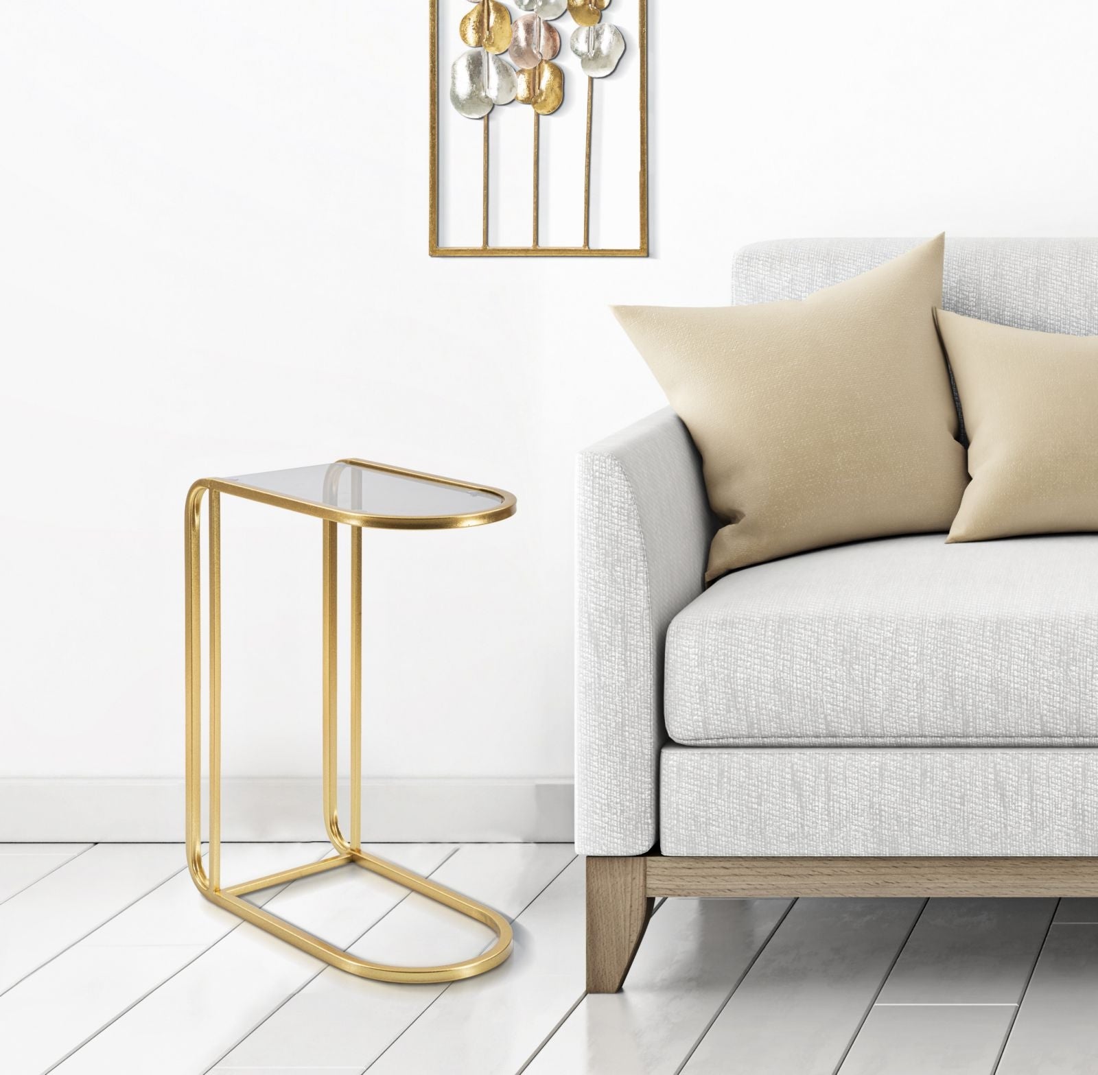 Beistelltisch D Small Gold (1)