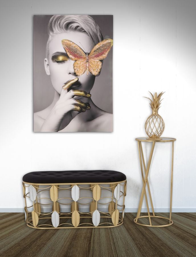 Beistelltisch Glam Simple Schwarz (1)