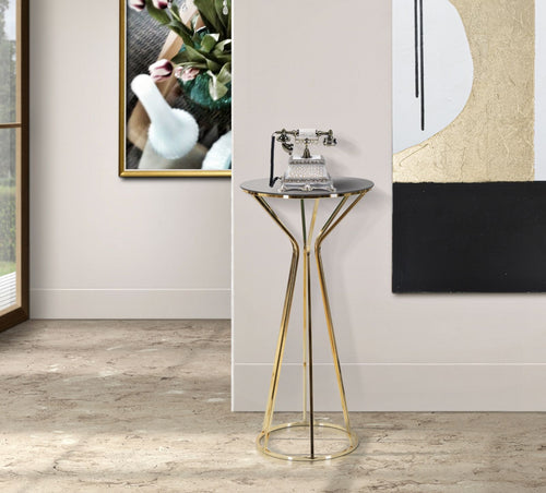 Beistelltisch Simple Medium Gold (1)