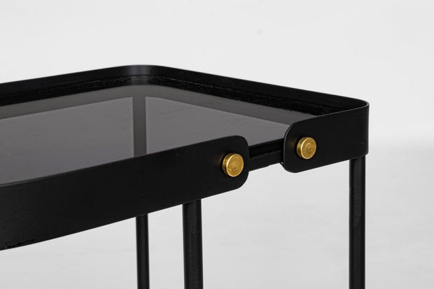 Beistelltisch Zeina Grau (4)