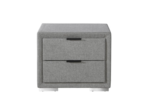 Nachttisch mit 2 schubladen Lavante Grau